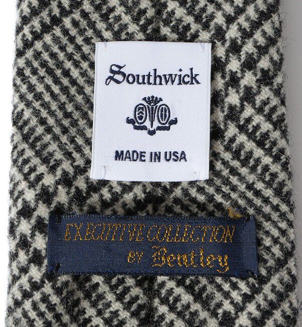 SHIPS「【SHIPS EXCLUSIVE】Southwick: BENTLEY CRAVATS チェック ウール タイ」|ネクタイ・蝶ネクタイ|