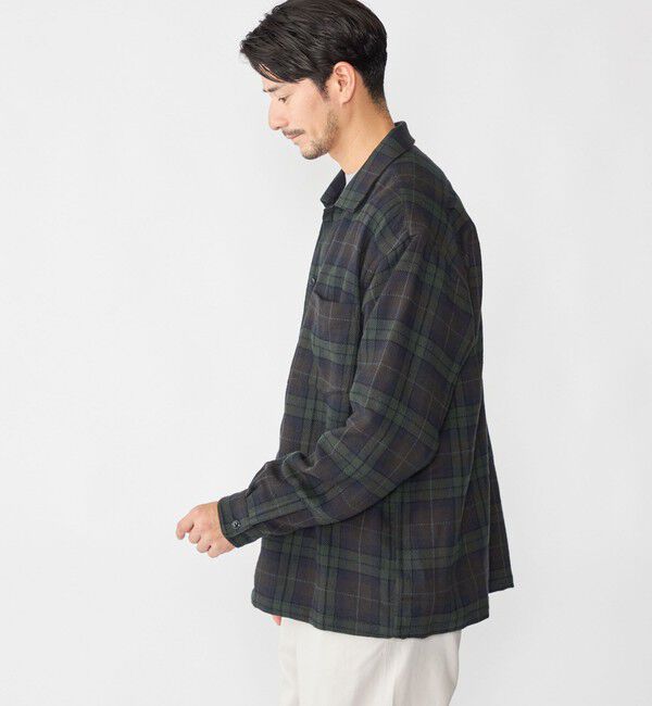 SHIPS「SHIPS: AUTHENTIC ウィークエンド SHIPSタータン ネル シャツ」|シャツ・ブラウス|