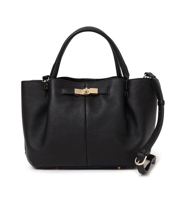 SHIPS for women「BEAURE: ヒネリ 金具付き バッグ」|トートバッグ|