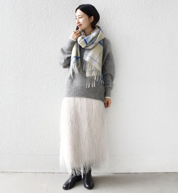 SHIPS for women「ウール カシミヤ ウォッシャブル ストール」|ストール|