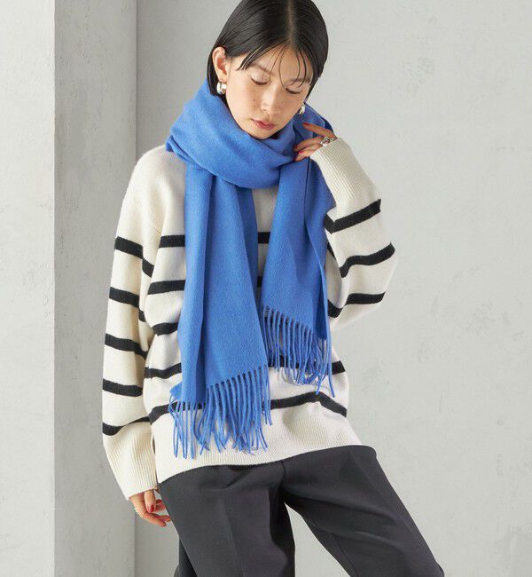 SHIPS for women「ウール カシミヤ ウォッシャブル ストール」|ストール|