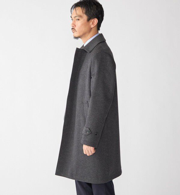 SHIPS「SHIPS: ウール ビーバー ステンカラー コート」|ステンカラーコート|