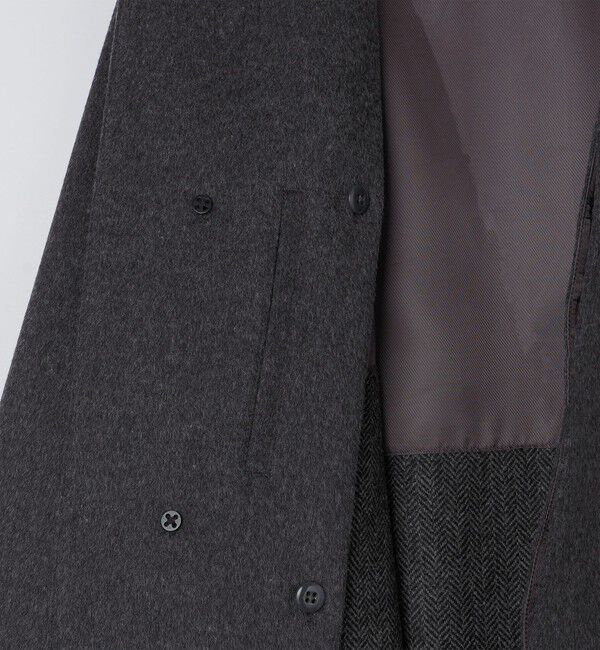 SHIPS「SHIPS: ウール ビーバー ステンカラー コート」|ステンカラーコート|