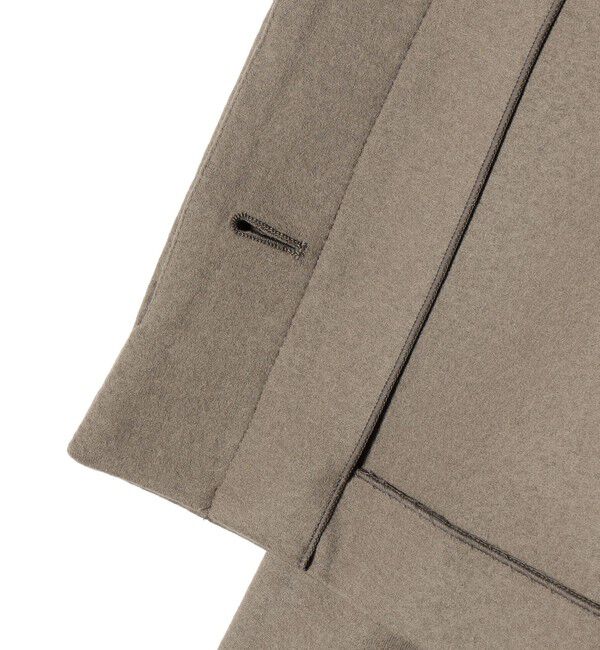 SHIPS for women「SHIPS Primary Navy Label:〈手洗い可能〉ウール ジャージー ノーカラー ジャケット」|ノーカラージャケット|