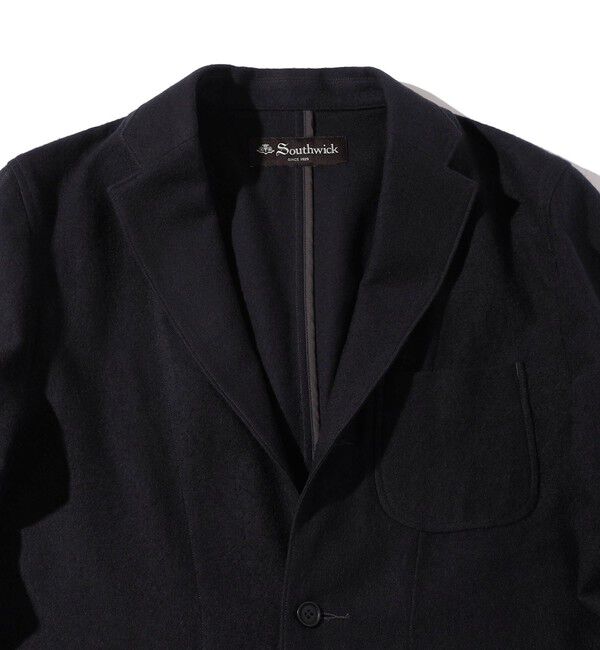 SHIPS「Southwick:〈セットアップ対応〉Gate Label フェルテッド ジャケット」|テーラードジャケット|