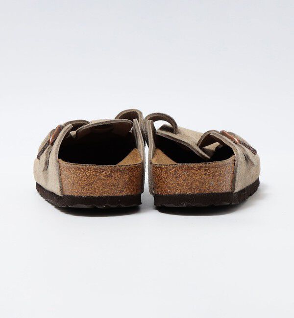 SHIPS「BIRKENSTOCK: SUEDE BOSTON」|サンダル|