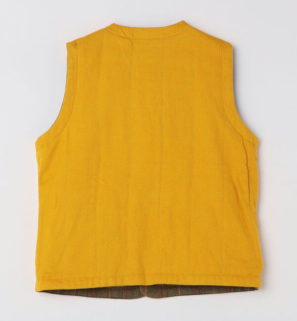 SHIPS「ORIGINAL MADRAS TRADING COMPANY: REVERSIBLE FLECKED WEAVE VEST」|ダウンベスト・ベスト|