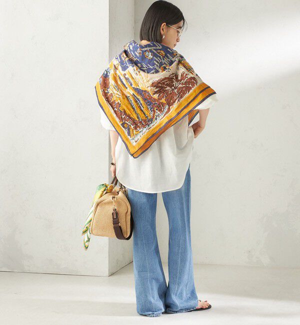 SHIPS for women「BINDU: スカーフ 100&times;100」|バンダナ・スカーフ|