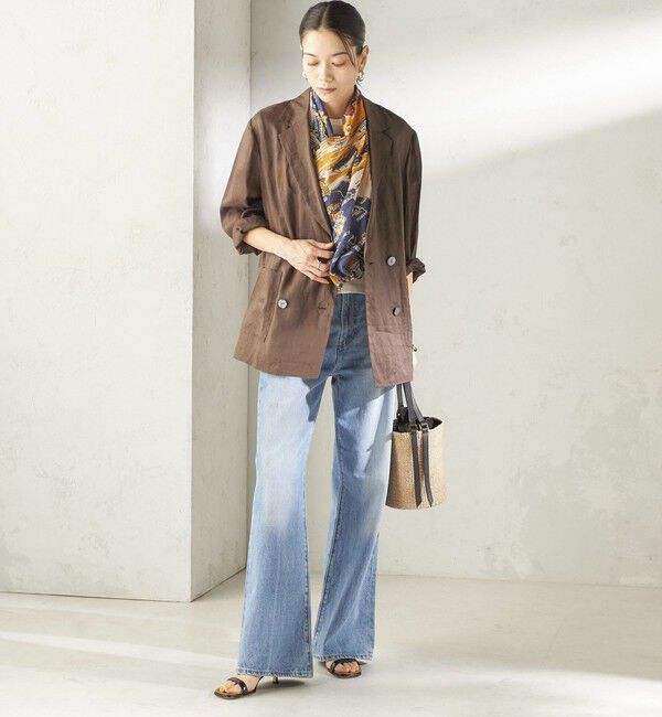 SHIPS for women「BINDU: スカーフ 100&times;100」|バンダナ・スカーフ|