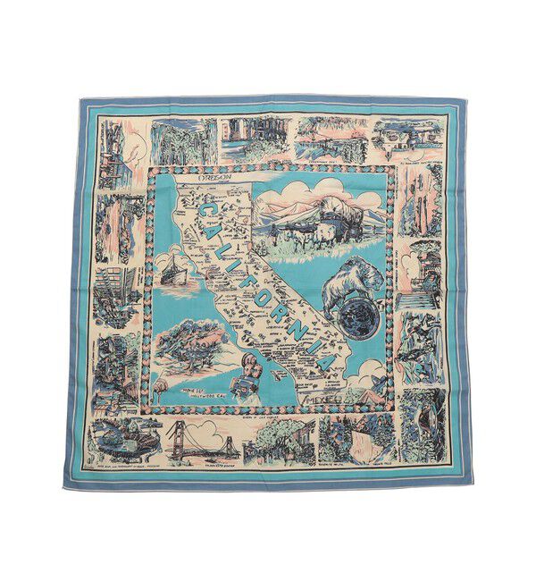 SHIPS for women「BINDU: スカーフ 100&times;100」|バンダナ・スカーフ|