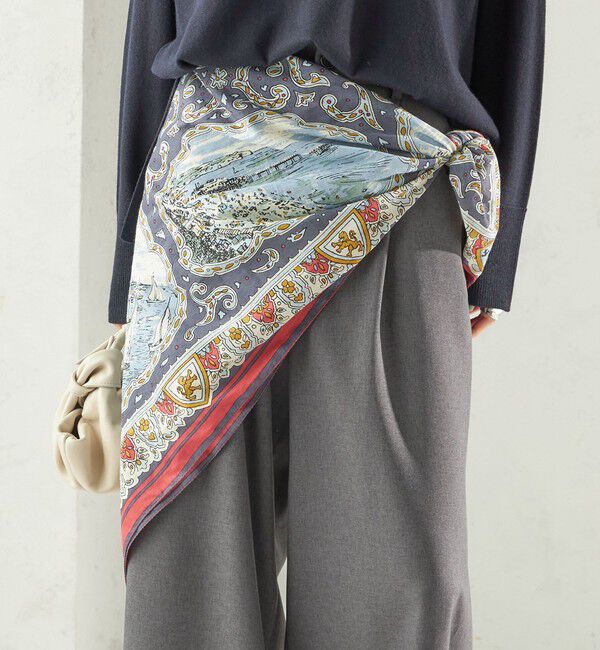 SHIPS for women「BINDU: スカーフ 100&times;100」|バンダナ・スカーフ|