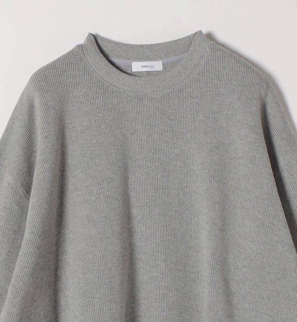 SHIPS any「SHIPS any:〈手洗い可能〉サカリバ ラウンド ヘム ルーズ プルオーバー」|Tシャツ・カットソー|