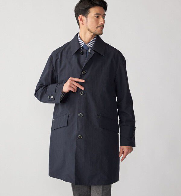 SHIPS「MACKINTOSH: HUMBIE SL ライト ウェイト ステンカラー コート」|ステンカラーコート|