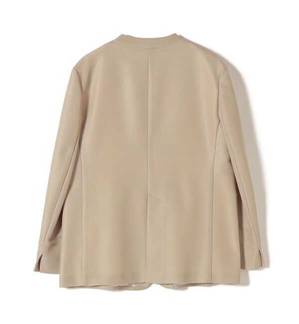 SHIPS for women「《予約》〈手洗い可能〉カラミ ノーラペル ジャケット」|ノーカラージャケット|