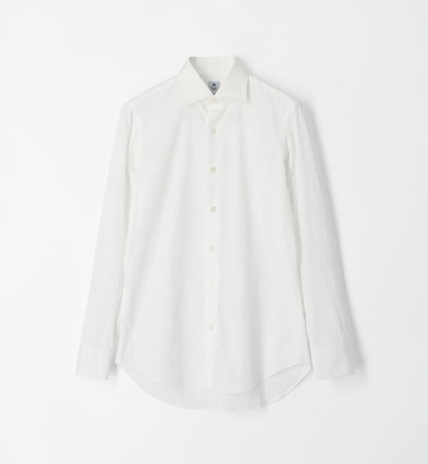 TOMORROWLAND BUYING WEAR「ERRICO FORMICOLA コットンサテン セミワイドカラー ドレスシャツ」|シャツ・ブラウス|