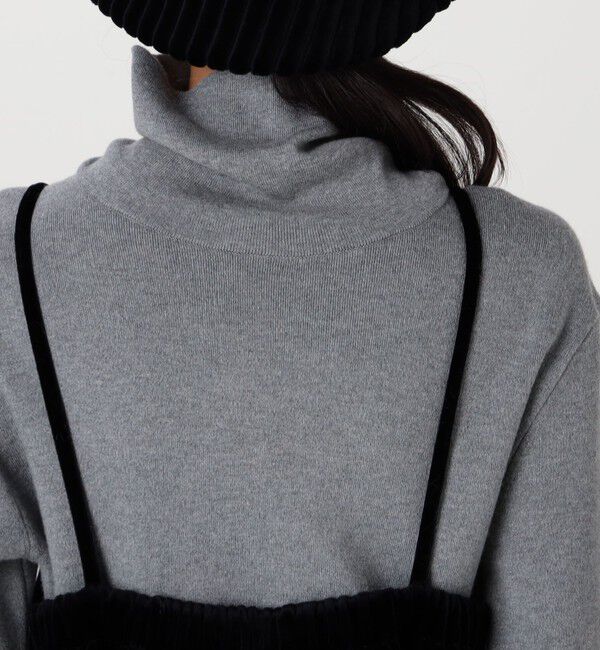 CABaN「ソフトべロア ストラップワンピース」|ワンピース|