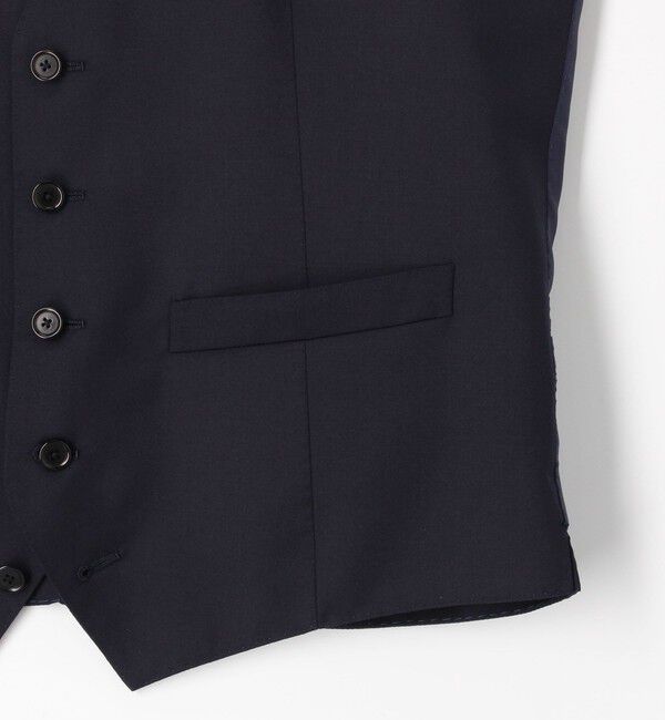 TOMORROWLAND MENS「ウールツイル 5Bベスト HORIZON TWILL E.Zegna」|ベスト・ジレ|