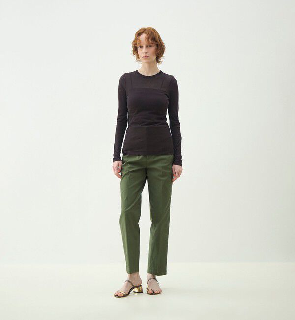 MACPHEE「【一部WEB先行予約】シアージャージー クルーネックプルオーバー」|Tシャツ・カットソー|