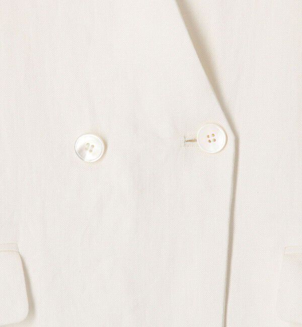 DES PRES「リネンファブリックコンビ ロングジレ」|ベスト・ジレ|