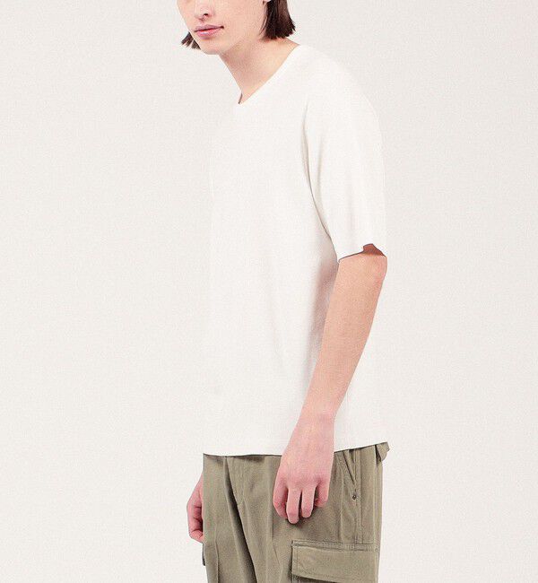 TOMORROWLAND MENS「TOMORROWLAND TRICOT シーアイランドコットン クルーネックプルオーバー」|ニット・セーター|