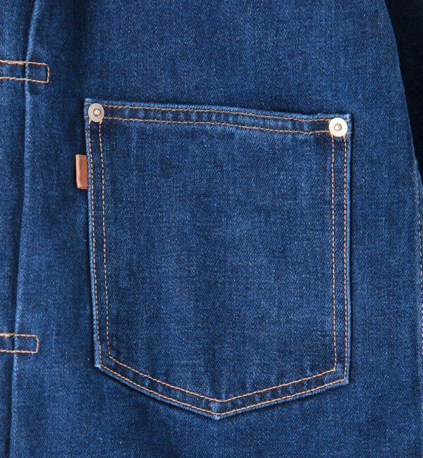 GALERIE VIE「リユースシーアイランドコットン デニムジャケット」|デニムジャケット|