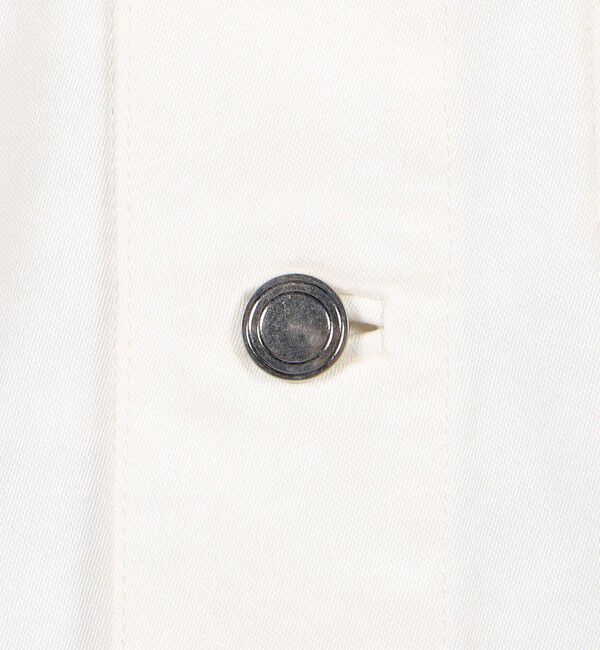 TOMORROWLAND MENS「コットンサテン トラッカージャケット」|ブルゾン・スタジャン|