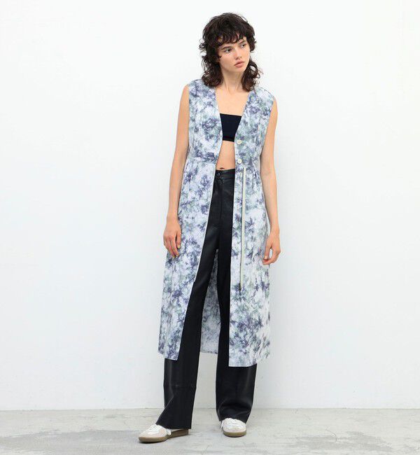 BACCA「メランジェコーデュロイ タイダイワンピース」|ワンピース|