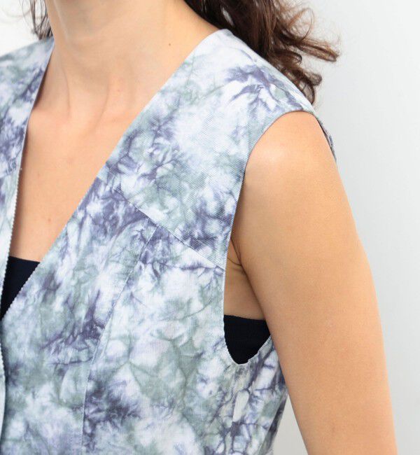 BACCA「メランジェコーデュロイ タイダイワンピース」|ワンピース|