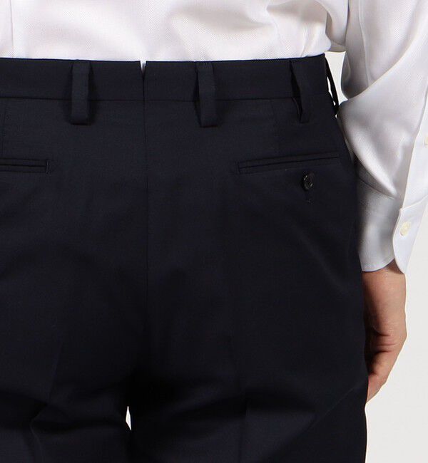 TOMORROWLAND MENS「ウールツイル ノープリーツスリムスラックス HORIZON TWILL  E.Zegna」|スラックス|