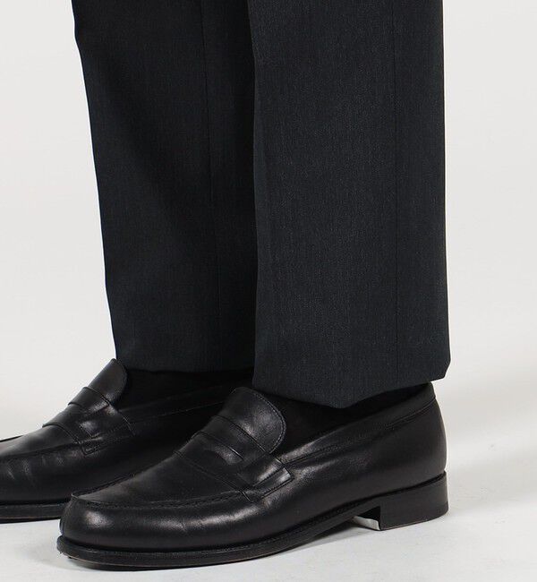 TOMORROWLAND MENS「ウールコットンツイル 2プリーツスラックス」|スラックス|