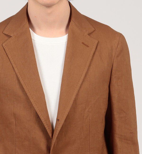 TOMORROWLAND BUYING WEAR「ERRICO FORMICOLA リネンシングル ブレステッド3Bジャケット」|テーラードジャケット|