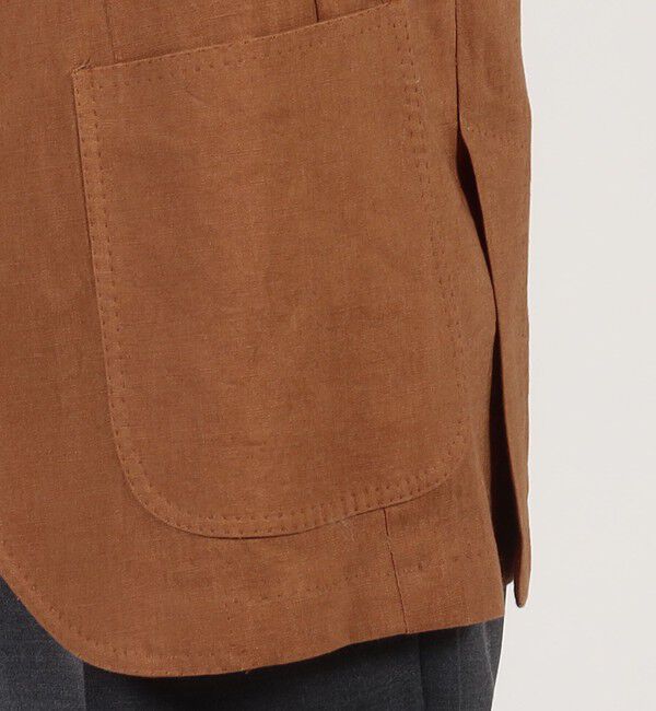 TOMORROWLAND BUYING WEAR「ERRICO FORMICOLA リネンシングル ブレステッド3Bジャケット」|テーラードジャケット|