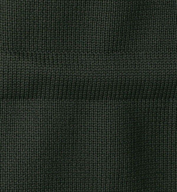 TOMORROWLAND MENS「ポリエステル ニットミリタリーブルゾン」|ニット・セーター|