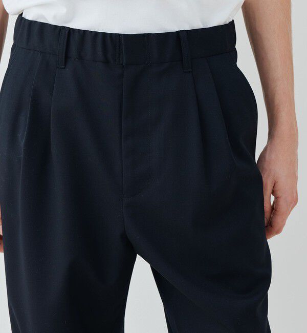 GALERIE VIE「 ウォッシャブルギャバジン タックパンツ」|その他|