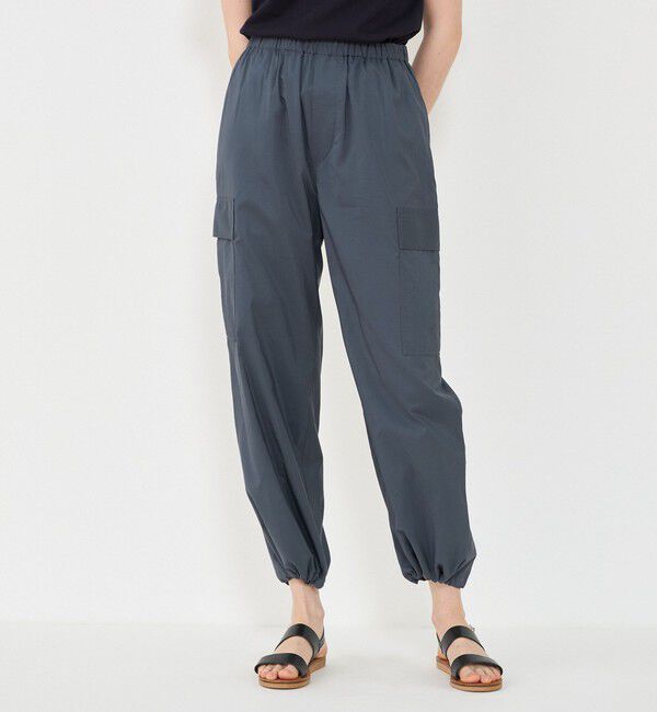 GALERIE VIE「ライトウェイトコットンシルク カーゴパンツ」|カーゴ|