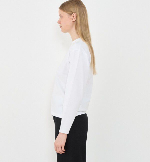 GALERIE VIE「コットン吊り天竺 ロングスリーブプルオーバー」|Tシャツ・カットソー|