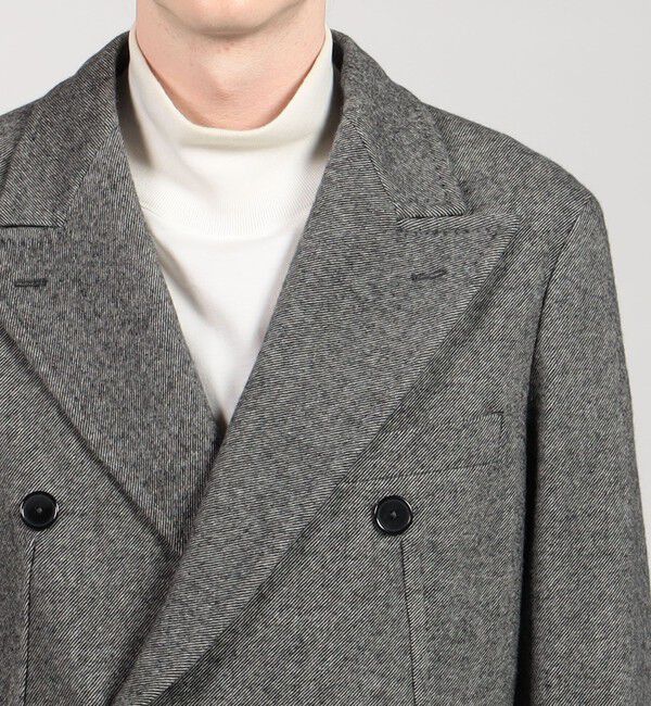 TOMORROWLAND MENS「タスマニアラムウール ダブルブレステッド6Bジャケット」|テーラードジャケット|