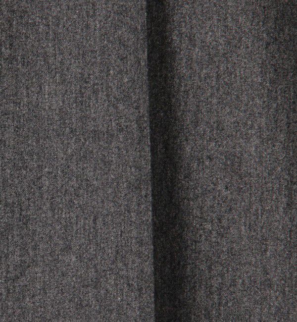 Edition「ポプリンメルトン ロングスカート」|タイト|