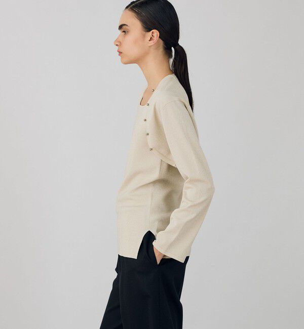 DES PRES「コンフォートレーヨンストレッチ ツインニット」|ニット・セーター|