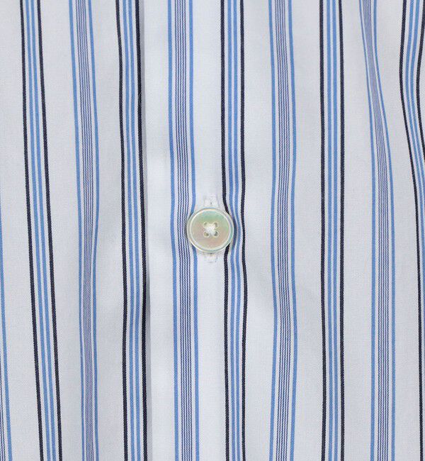 TOMORROWLAND MENS「コットン ストライプ マルチポケットシャツ」|シャツ・ブラウス|