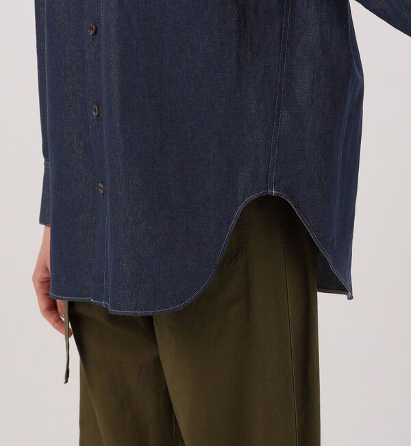 MACPHEE「リアクティブデニム レギュラーシャツ」|シャツ・ブラウス|