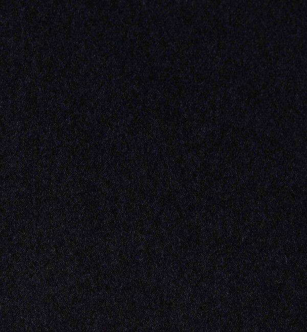 GALERIE VIE「スムースビーバー カラーレスジャケット」|ノーカラージャケット|