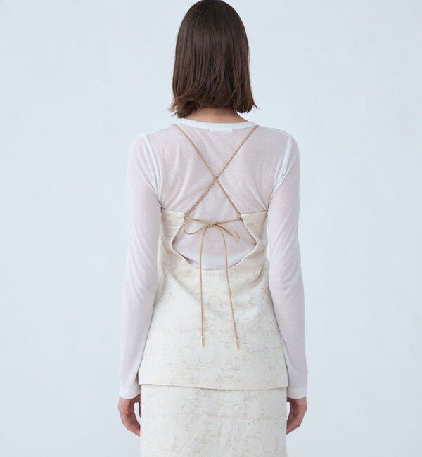 SOULEIADO「ボタニカルジャカード ビスチェ」|その他|