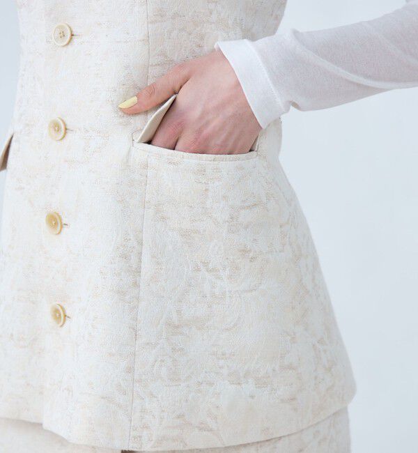 SOULEIADO「ボタニカルジャカード ビスチェ」|その他|