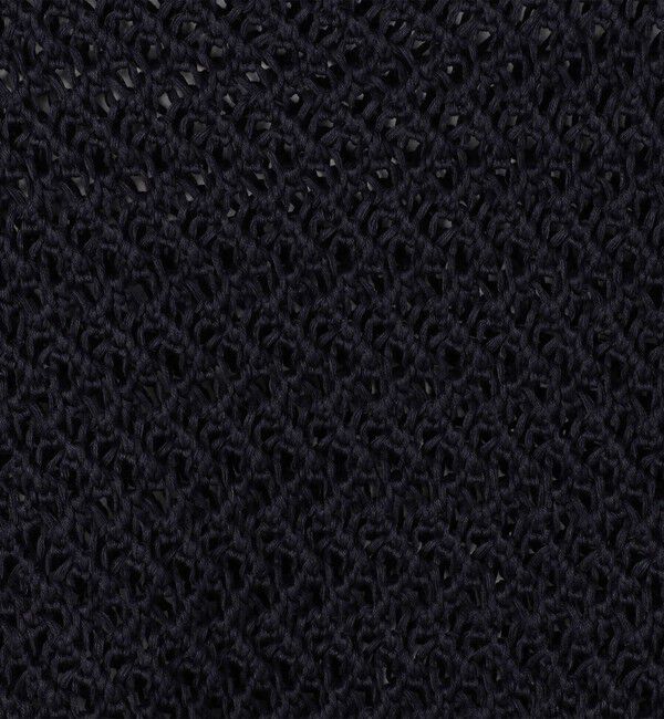 MACPHEE「メッシュコットン ボートネックプルオーバー」|ニット・セーター|