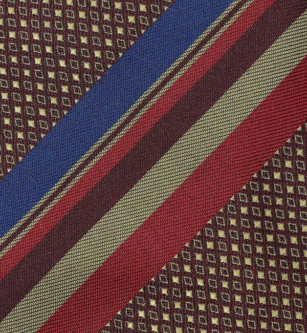 TOMORROWLAND GOODS「TOMORROWLAND MADE IN ITALY シルク レジメンタルネクタイ」|ネクタイ・蝶ネクタイ|