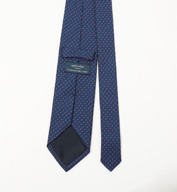 TOMORROWLAND GOODS「STEFANO BIGI シルクプリント 小紋柄 ネクタイ」|ネクタイ・蝶ネクタイ|
