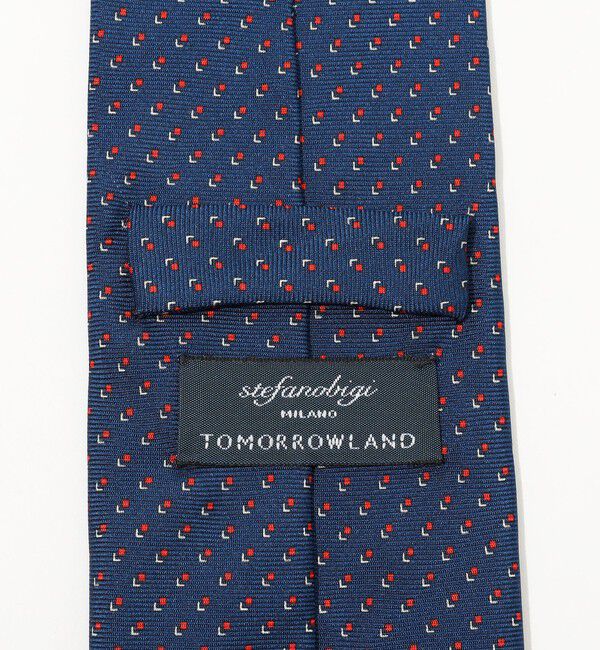 TOMORROWLAND GOODS「STEFANO BIGI シルクプリント 小紋柄 ネクタイ」|ネクタイ・蝶ネクタイ|