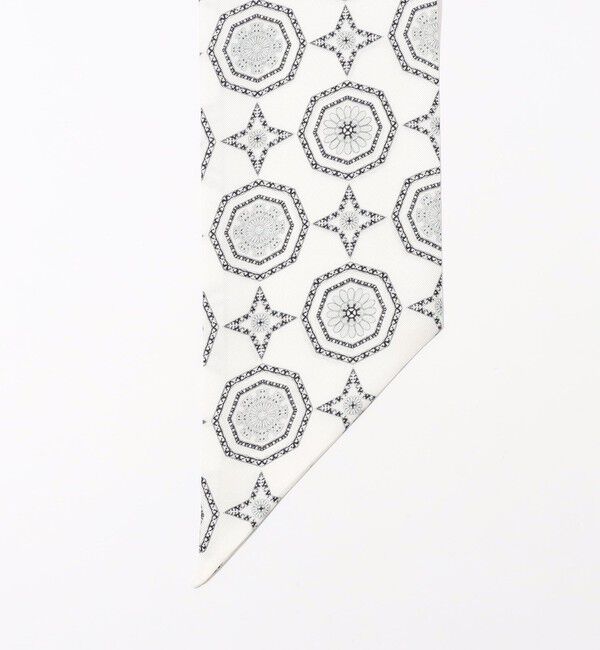 TOMORROWLAND GOODS「Kinloch シルクプリント スカーフ」|バンダナ・スカーフ|