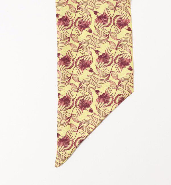 TOMORROWLAND GOODS「Kinloch シルクプリント スカーフ」|バンダナ・スカーフ|